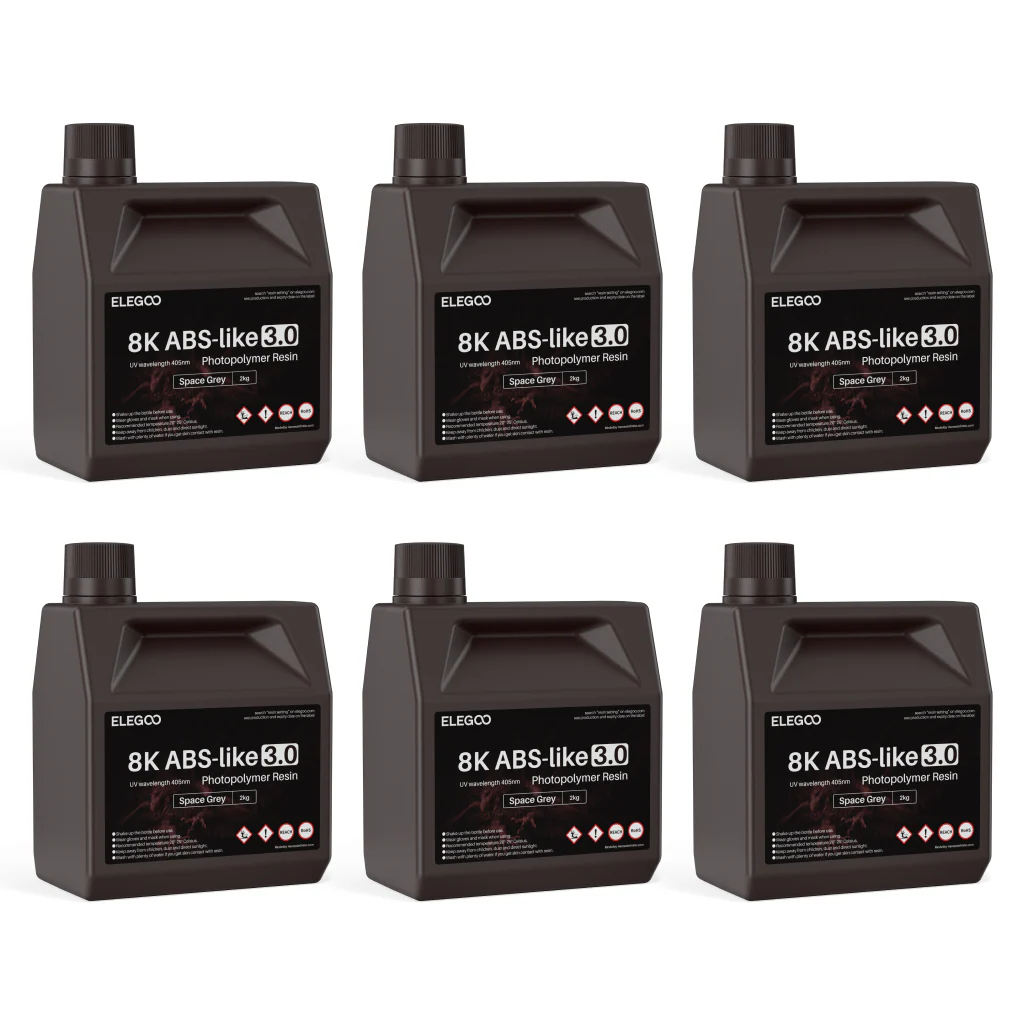 8K ABS-Like Resin V3.0 12 kg (6 × 2 kg)