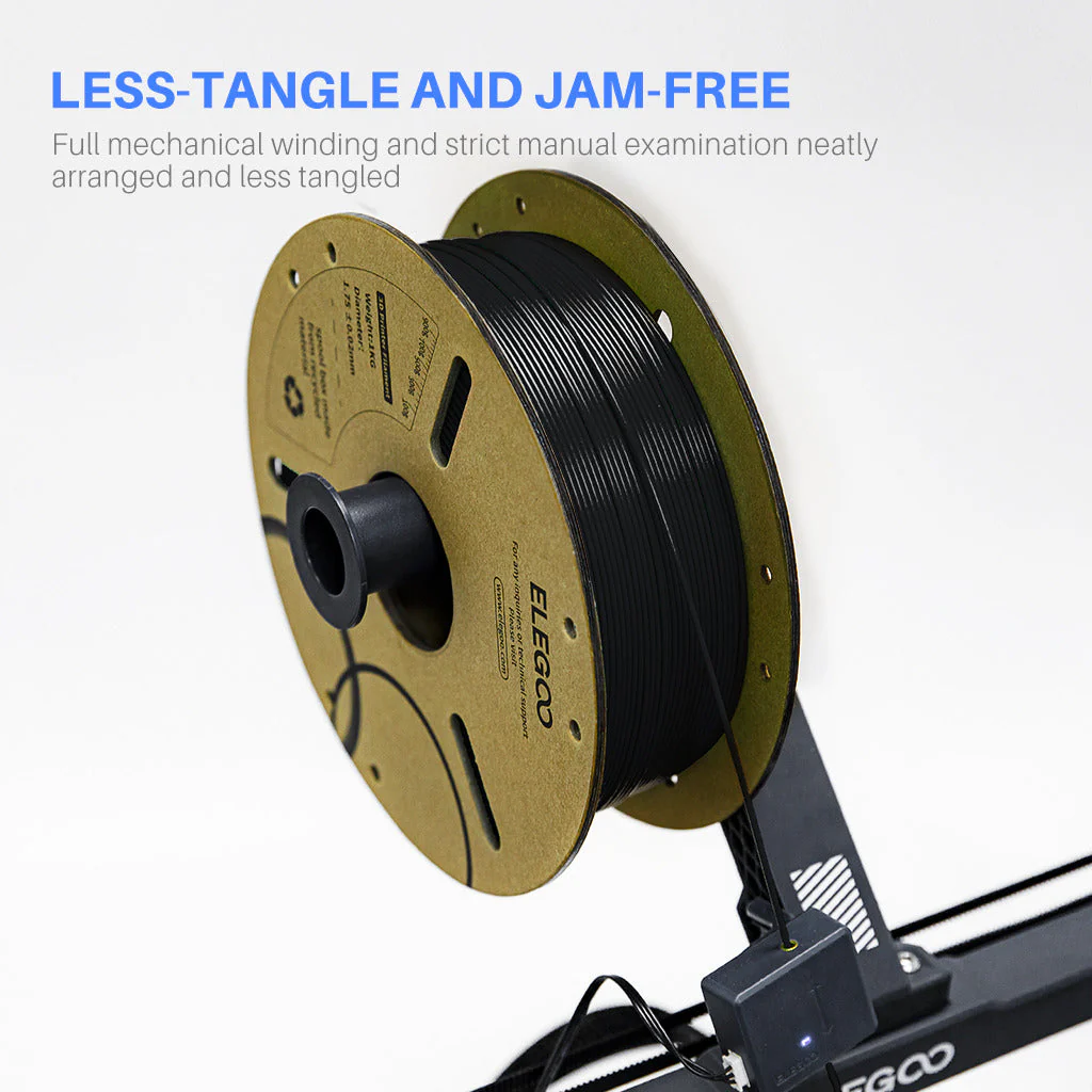 PLA Filament Black 10 kg - Image 4