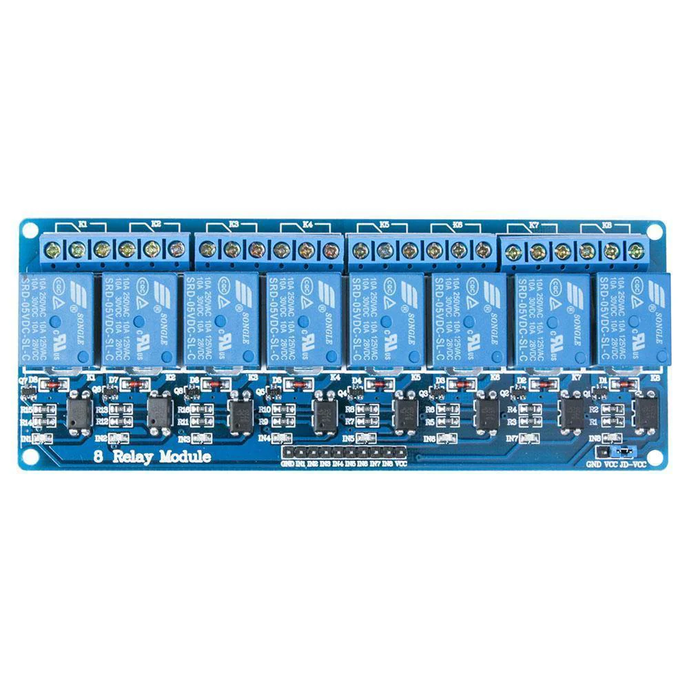 Relay Module with Optocoupler (8 Channel/4 Channel DC 5V ) - Image 3