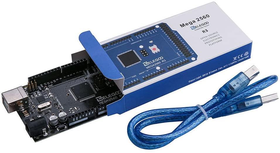 MEGA 2560 R3 Board with USB Cable - Image 2