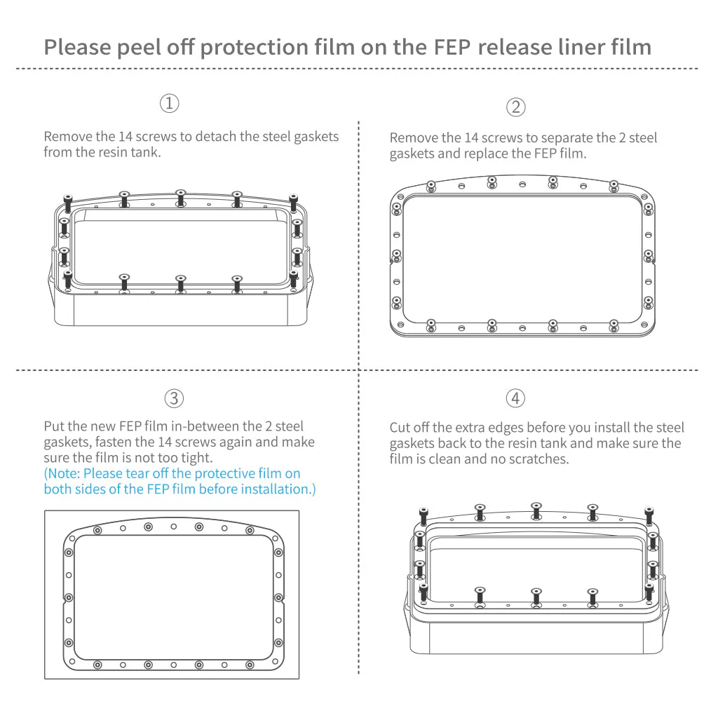 PFA Film for Mars 4 DLP (5 Pcs) - Image 5