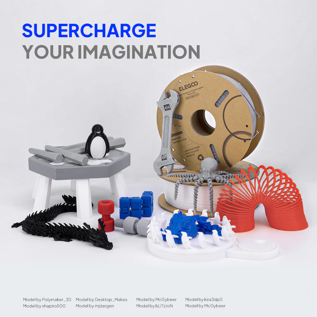 PLA Plus Filament Black 10 kg - Image 5